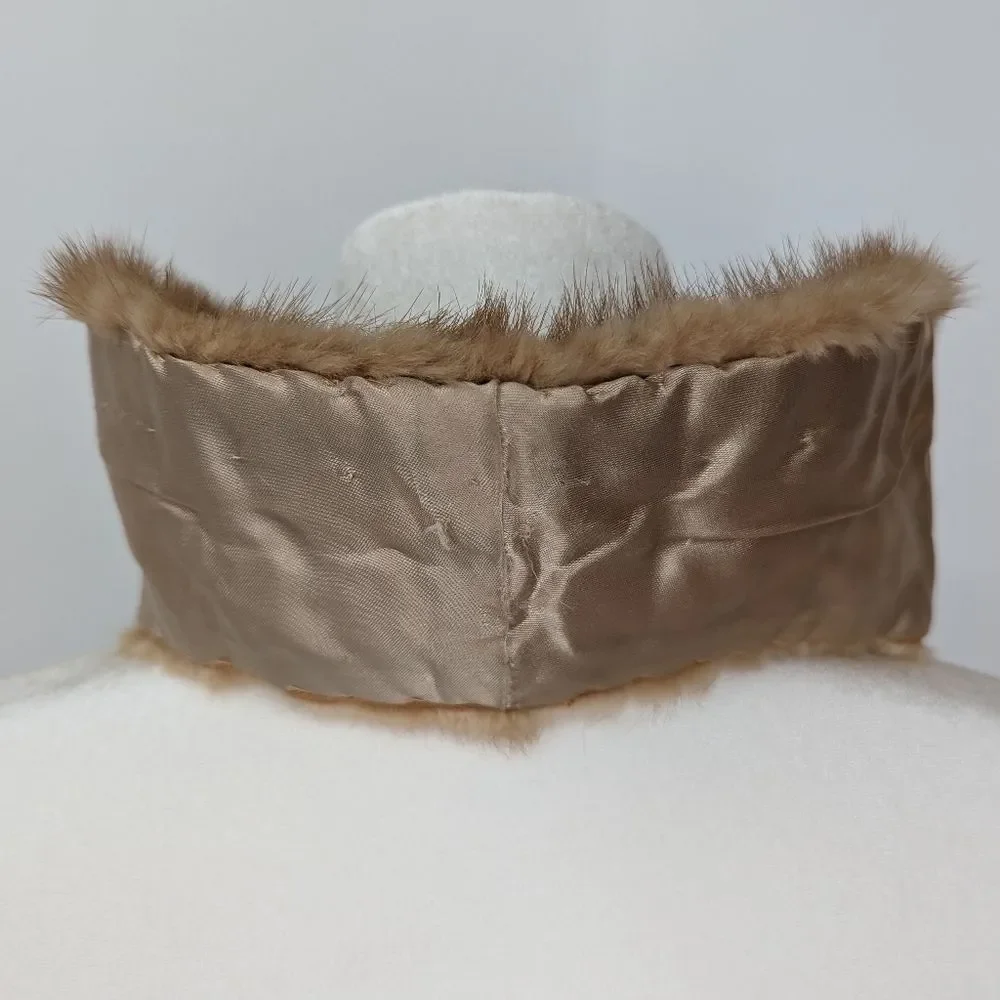 Vintage faux fur